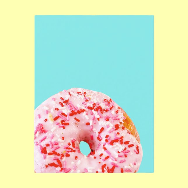 Sprinkle Donut Vykort (Skapare uppladdad)