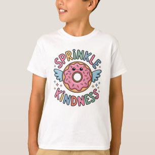 Sprinkle Kindness Donut Kids T Shirt