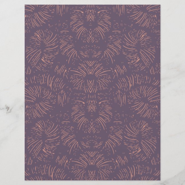 Sprinkle Mönster Scrapbook Papper (Framsida)