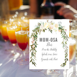 Sprinkle Shower för elegant Mamma-osa Pub Baby Poster