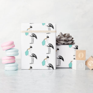 Sprinkle Shower Party för speciella Baby-leverans Presentpapper