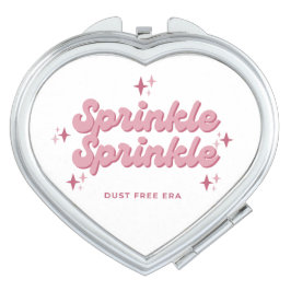 Sprinkle Sprinkle Heart Shape Spegel Fick Spegel