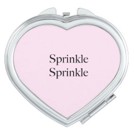 Sprinkle Sprinkle Heart Spegel Fick Spegel