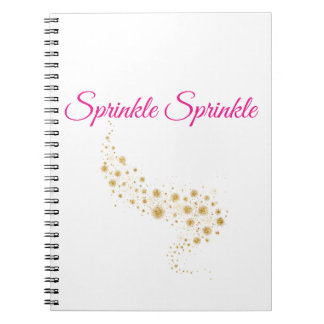 Sprinkle Sprinkle Notebook Anteckningsbok