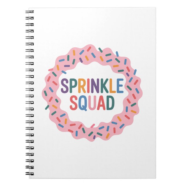 Sprinkle Squad | Baby Sprinkle Anteckningsbok (Framsidan)