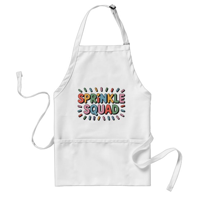 Sprinkle Squad | Baby Sprinkle Förkläde (Framsidan)