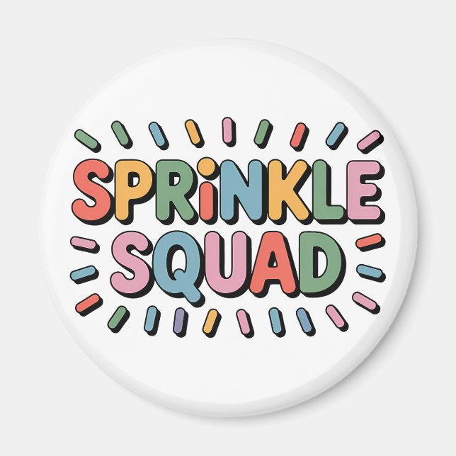 Sprinkle Squad | Baby Sprinkle Magnet (Framsidan)