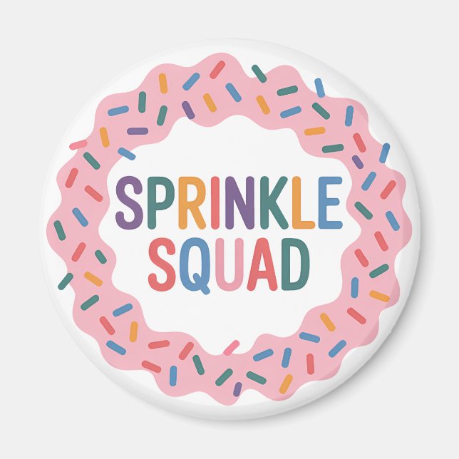 Sprinkle Squad | Baby Sprinkle Magnet (Framsidan)
