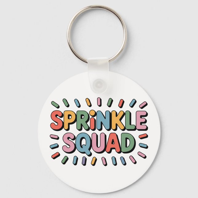 Sprinkle Squad | Baby Sprinkle Nyckelring (Framsida)