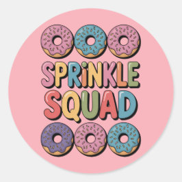 Sprinkle Squad | Baby Sprinkle Runt Klistermärke