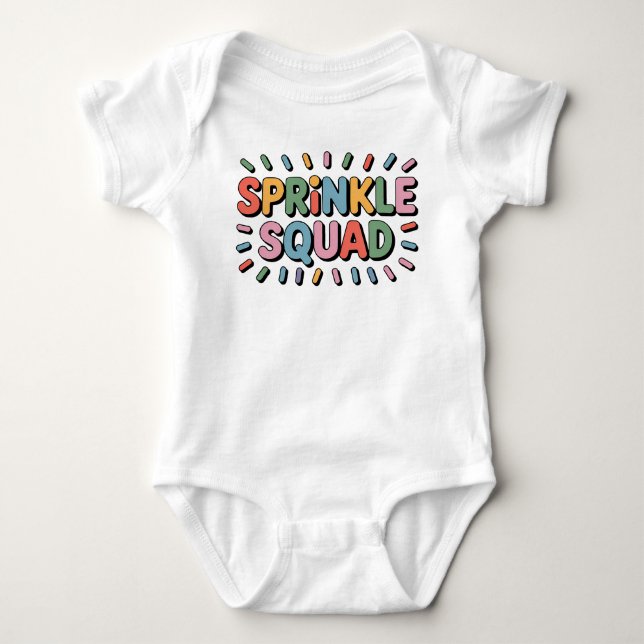 Sprinkle Squad | Baby Sprinkle T Shirt (Framsida)