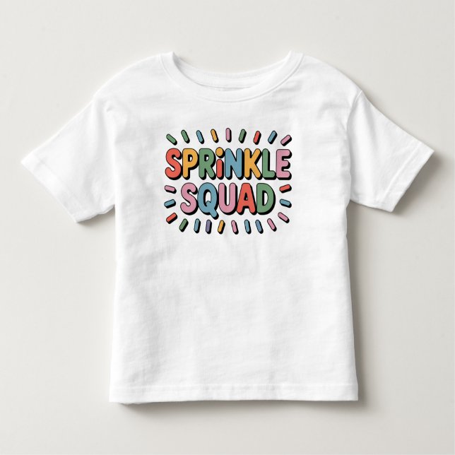 Sprinkle Squad | Baby Sprinkle T Shirt (Framsida)