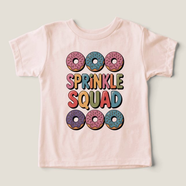 Sprinkle Squad | Baby Sprinkle T Shirt (Design Framsida)