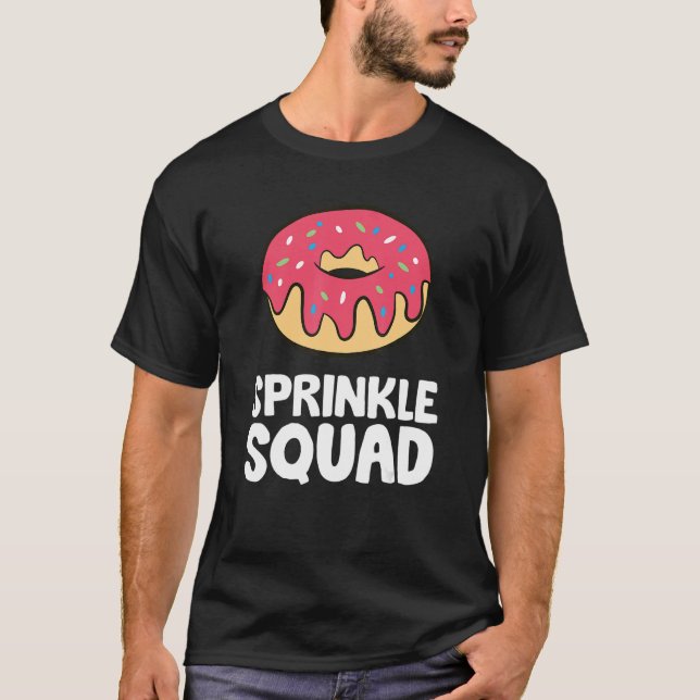 Sprinkle Squad Munk Squad T Shirt (Framsida)