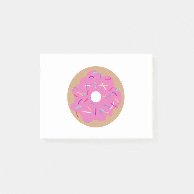 Sprinkled Donut Post-it Block (Framsida)