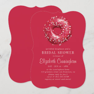 Sprinkled Doughnut och en Möhippa Inbjudningar