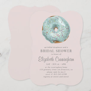 Sprinkled Doughnut och en Möhippa Inbjudningar