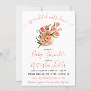 Sprinkled med Kärlek! Umbrella Baby Sprinkle Inbjudningar