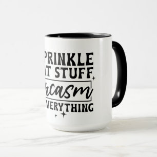 Sprinkled Sarcasm Mugg