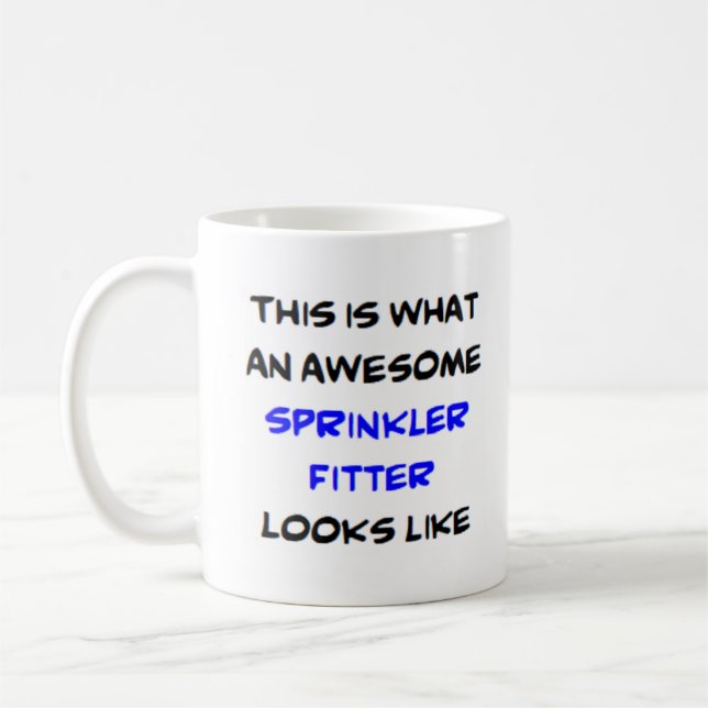 sprinklerfilter, fantastisk kaffemugg (Vänster)