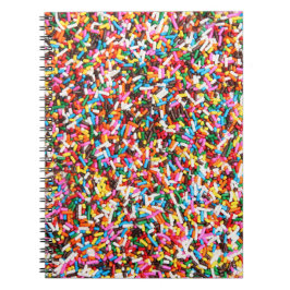 Sprinkles-anteckningsbok Anteckningsbok Med Spiral