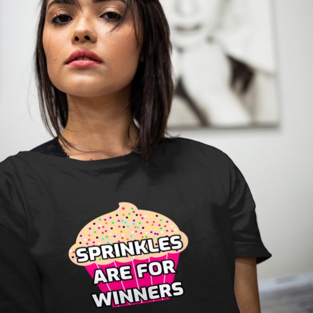 SPRINKLES ÄR FÖR VINNERKUPCAKE T-SHIRTS HOODIES (Skapare uppladdad)