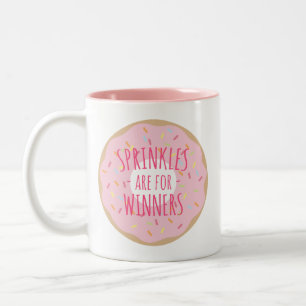 Sprinkles är för Winners Funny Donut Mugg