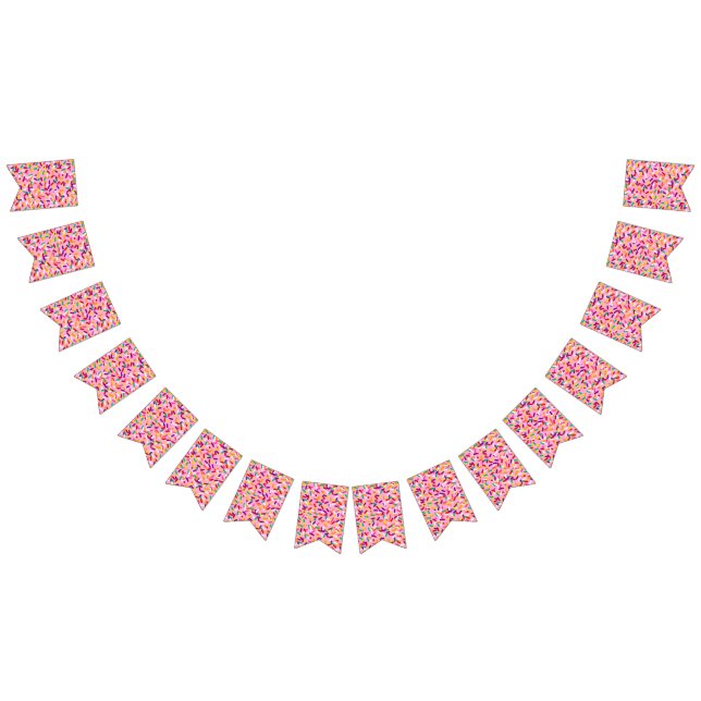 Sprinkles av jordgubbar vimplar (Alla)