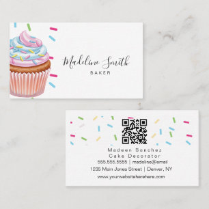 Sprinkles Bakery Rainbow Cupcakes Bar kod Visitkort