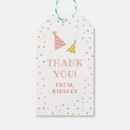 Sprinkles barns födelsedag party tack för att du f presentetikett