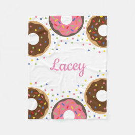 Sprinkles Donuts Personlig Fleece Blanket