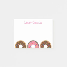 Sprinkles Donuts-Personligen Post-it-Anteckningsbl Post-it Block