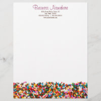 Sprinkles-Fyllda Letterhead