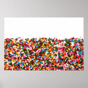 Sprinkles-Fyllda Poster