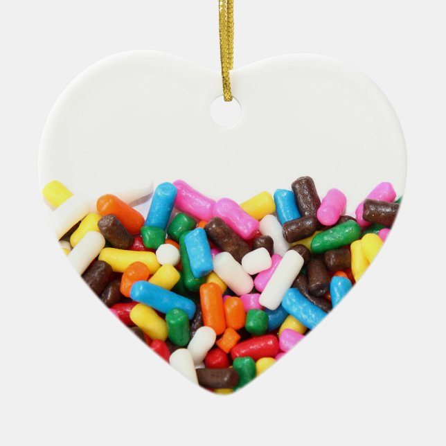 Sprinkles Fyllda prydnadsföremål Julgransprydnad Keramik (Framsidan)