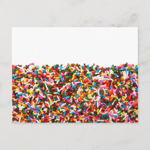 Sprinkles-Fyllt vykort