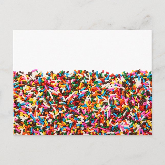 Sprinkles-Fyllt vykort (Framsida)