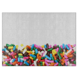 Sprinkles Glass Clearboard