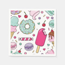 Sprinkles Glasskaka och födelsedagsglass