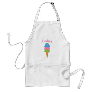 Sprinkles Ice Cream Cone Personlig Apron Förkläde
