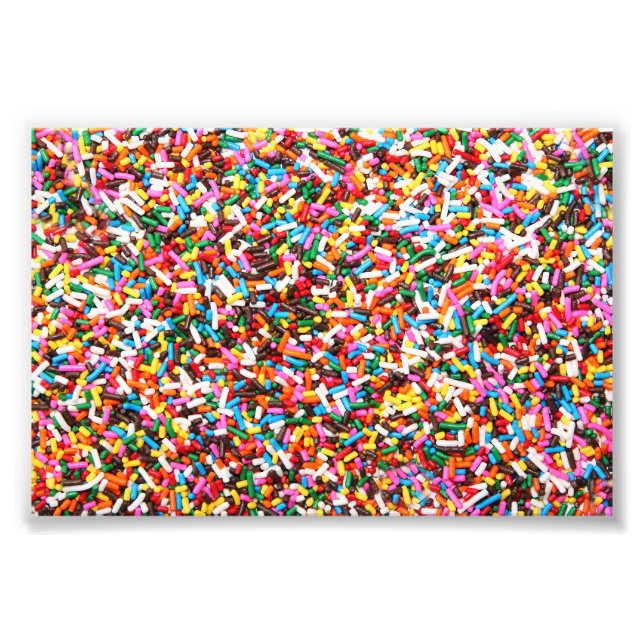 Sprinkles Photo Print Fototryck (Framsidan)