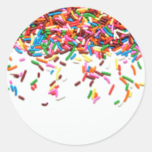 Sprinkles Runt Klistermärke