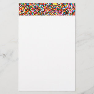 Sprinkles Stationery Brevpapper