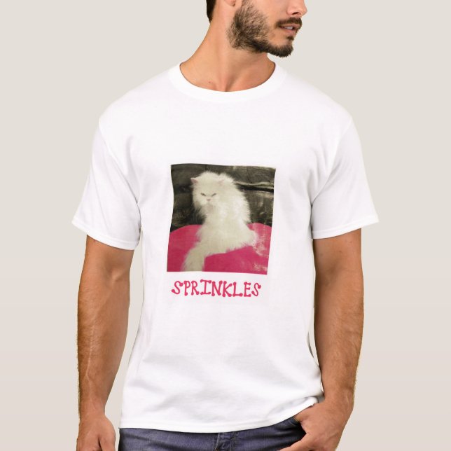 Sprinkles the Cat T Shirt (Framsida)