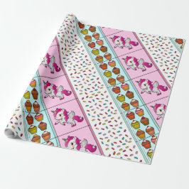 Sprinkles, Unicorns och Muffinss Gift Wrap Presentpapper