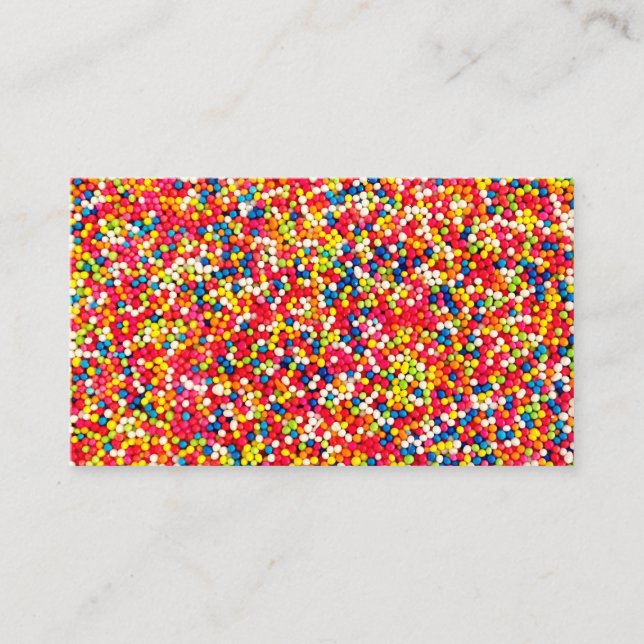 Sprinkles Visitkort (Framsida)