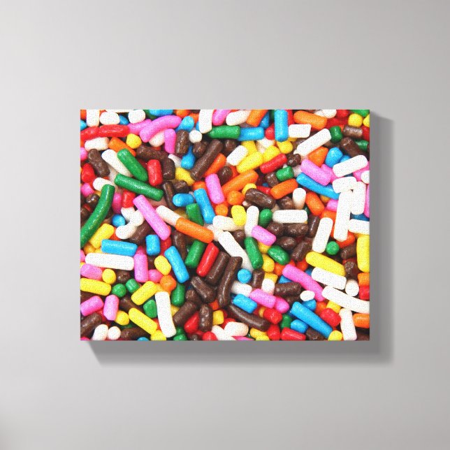 Sprinkles Wrapped Canvas (Framsida)