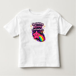 Sprinkling Love Everywhere 2– Cute Toddler Gir T Shirt