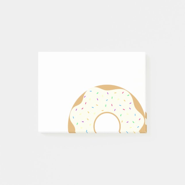 Sprinky Donut Post-it Block (Framsida)