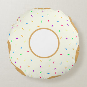 Sprinky Donut Rund Kudde